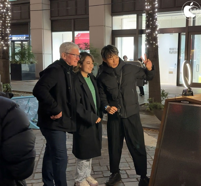 Tim Cook CEOとフォトウォーク