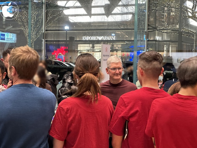 Apple 表参道：Tim Cook CEO