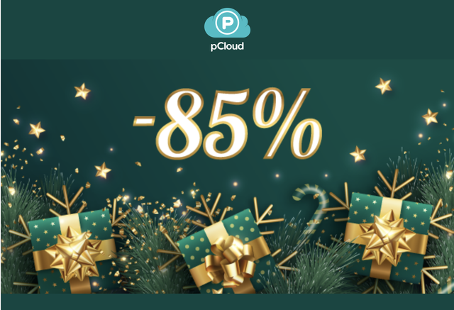 pCloud：ホリデーセール