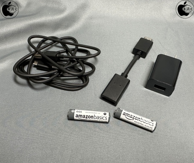 Fire TV Stick 4K Max：付属品