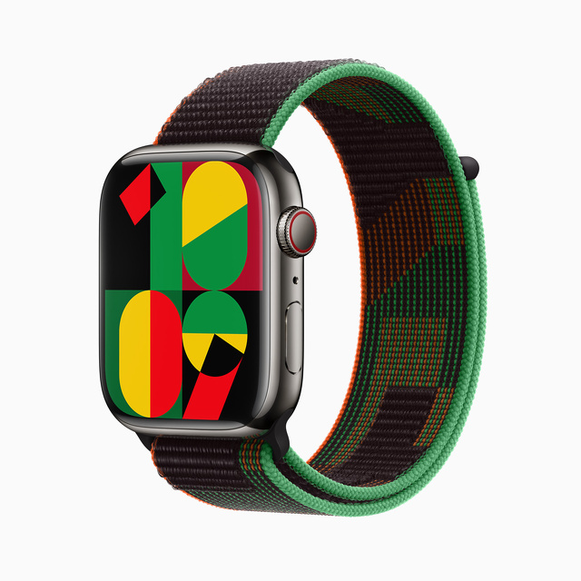 Apple Watch Black Unity Sport Loop