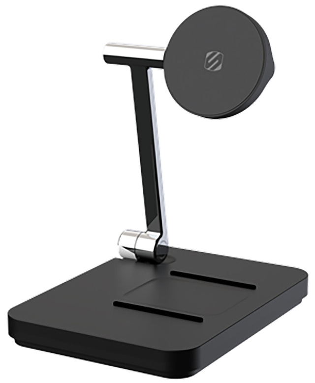 Scosche BaseCharge MS 3-in-1 Magnetic Wireless Charging Stand