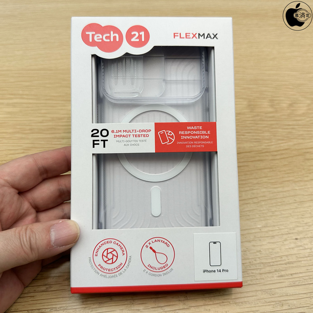 Tech21 FlexMax for iPhone 14 Pro（MagSafe対応）