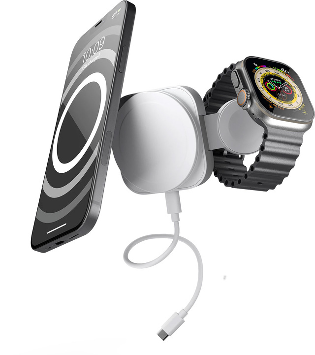 Zens 2-in-1 MagSafe + Watch travel charger