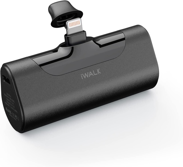 Amazon、iWALKのLightningコネクタ搭載小型バッテリー「LinkPod