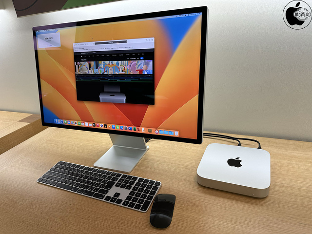 Apple Studio Display+Mac mini (2023)