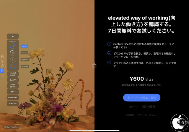 Capture One for iPad