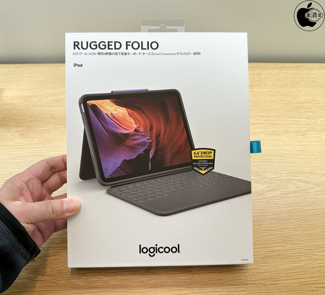 Logicool Rugged Folio Keyboard for iPad（第10世代）