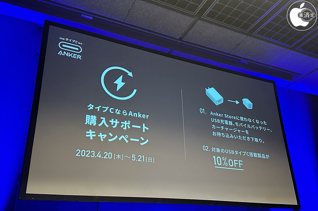 『タイプCならAnker』購入サポートキャンペーン