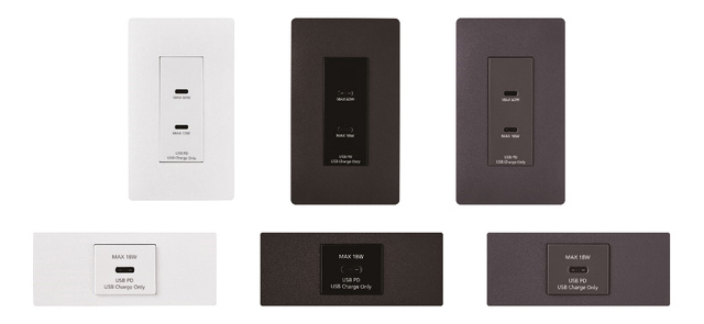 パナソニック:埋込 充電用 USB-Cコンセント