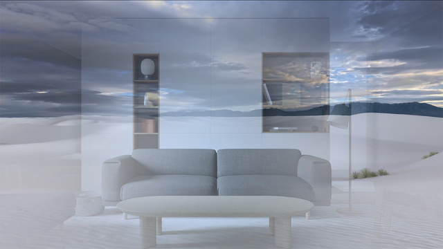 コンテンツのフェードアウト