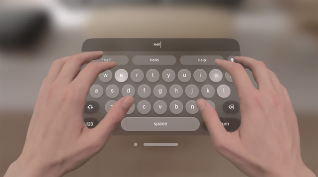 visionOSの空間入力