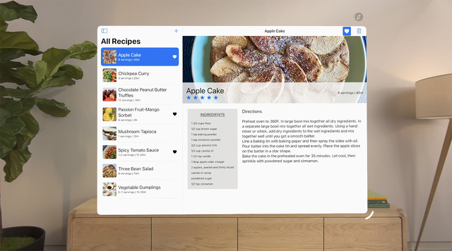 visionOS:共有スペース