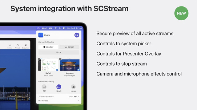 System integration with SCStream