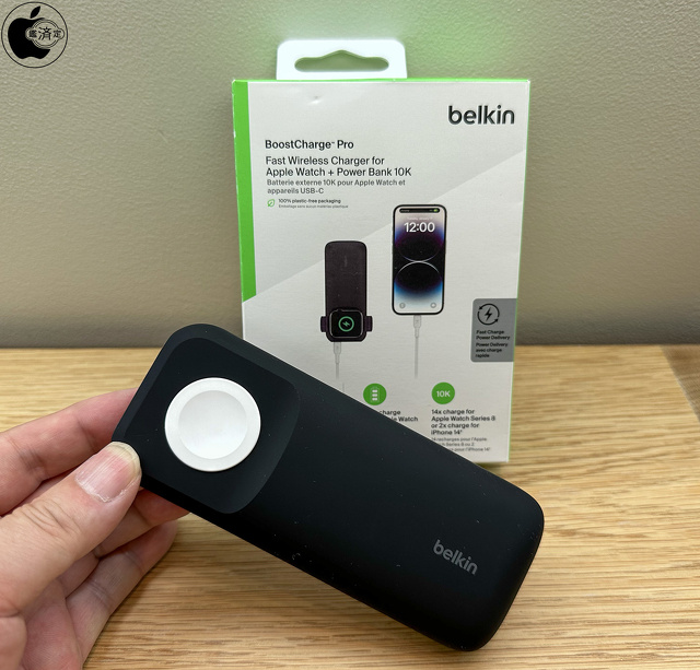 Belkin、iPhone + Apple Watch 急速充電モバイルバッテリー