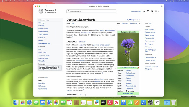 macOS Sonoma：Webアプリ