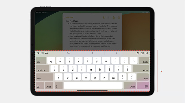 Stage Managerのキーボード