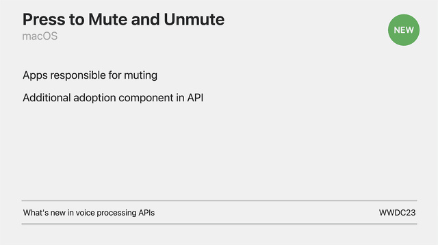 Press to Mute and Unmute for macOS