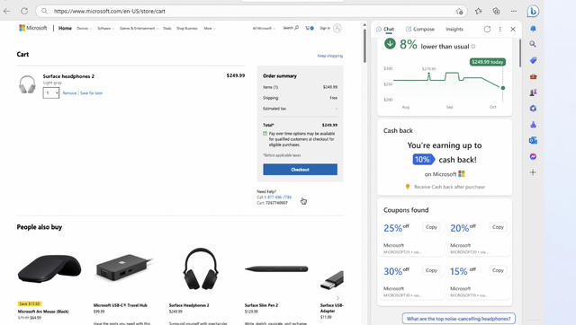 Microsoft Shopping tools