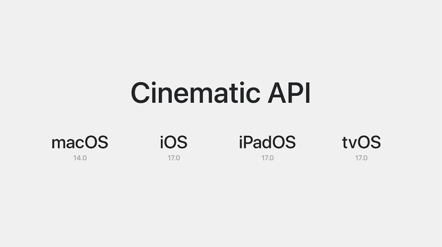 Cinematic API