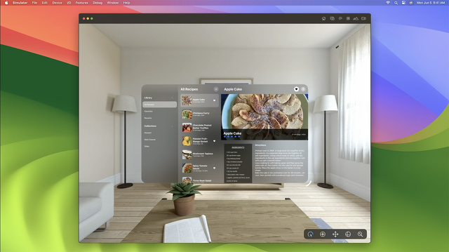visionOS対応統合アプリ