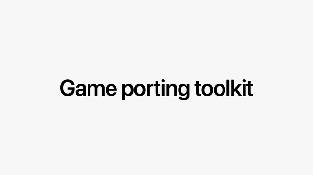 Game Porting Toolkit