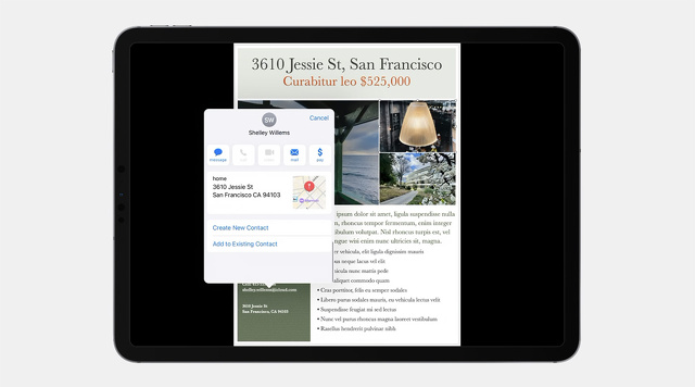Context Aware Data Detectors