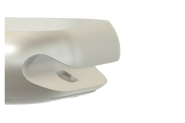 Apple Watchのバンド交換ボタン溝