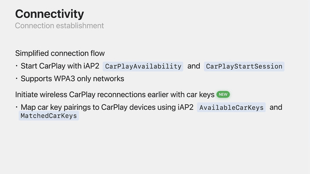 Connectivity：Connection establishment