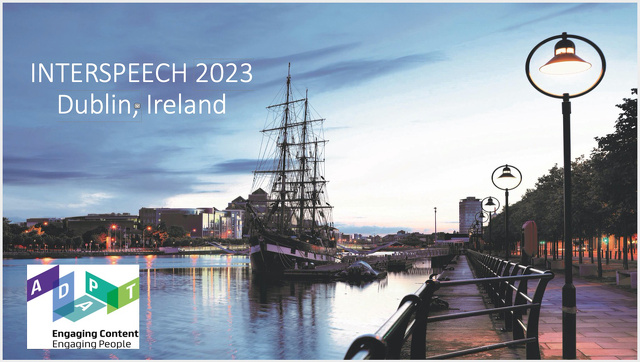 Interspeech Conference 2023