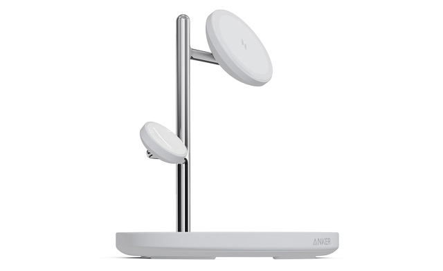 Anker MagGo Wireless Charging Station (15W, 3-in-1 Stand)