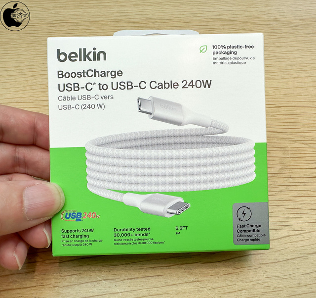 Belkin BoostCharge USB-C to USB-C Cable 240W