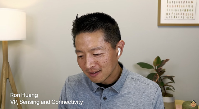 Appleのセンシング& コネクティビティー担当ヴァイスプレジデントRon Huang氏