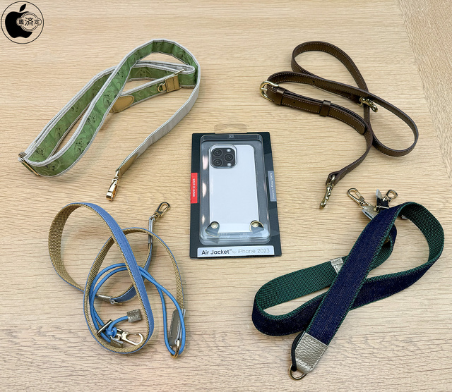 Air Jacket CB for iPhone 15 Pro：P. S. Shoulder Strap