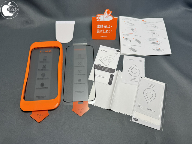 TORRAS GlassGo Ultra for iPhone 15 Pro