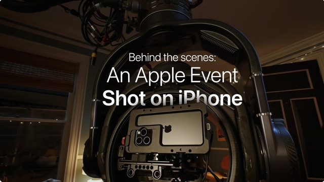 Behind the scenes: An Apple Event shot on iPhone