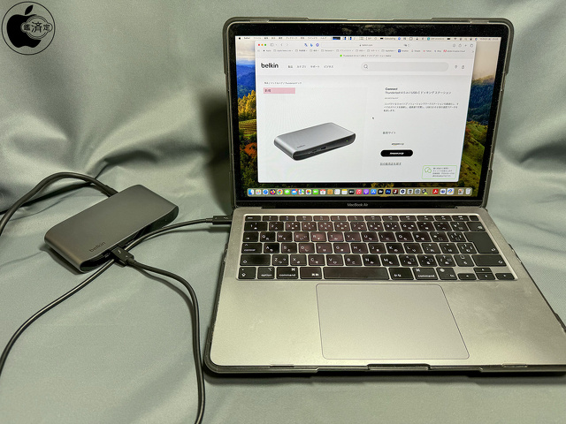 Belkin Connect Thunderbolt 4 5-in-1 USB-C ドッキング ステーション