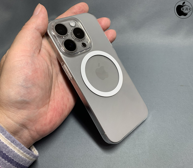 iPhone 15 Pro [AIR-REAL INVISIBLE] 超精密設計 極薄軽量ケース：MagRing