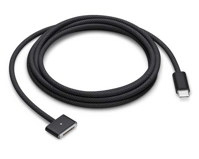 Apple USB-C - MagSafe 3ケーブル(2 m)- スペースブラック