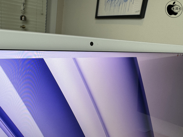 iMac (24-inch, 2023, Four ports)：FaceTime HDカメラ