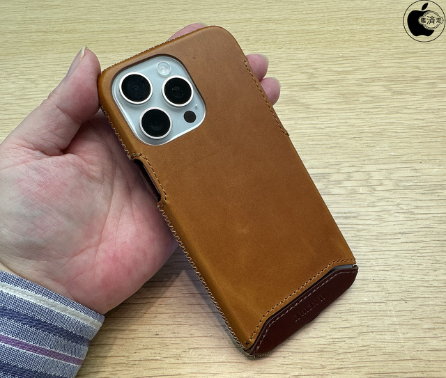 Genuine Leather Full Coverage Case for iPhone 15シリーズ