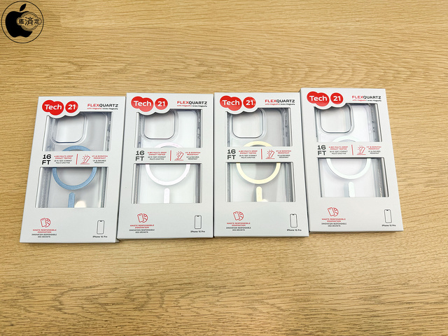 Tech21 FlexQuartz for iPhone 15 Pro（MagSafe対応）