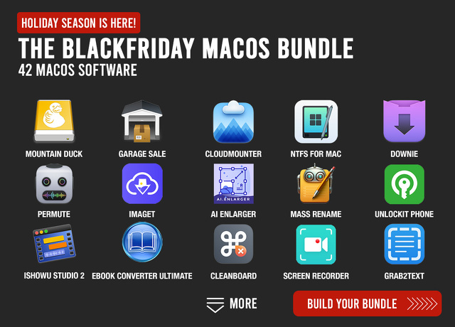 2023 Black Friday macOS Bundle