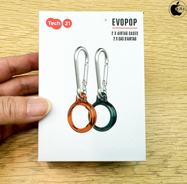 Tech21 EvoPop case for AirTag(2個入り)