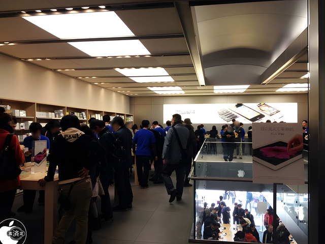 Apple 銀座 2012