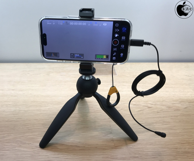 XS Lav USB-C Mobile Kit：Blackmagic Camera