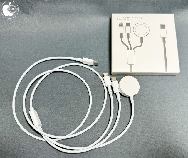 Amazon、TwofoxのUSB-C/Lightning/Apple Watch磁気充電ケーブル