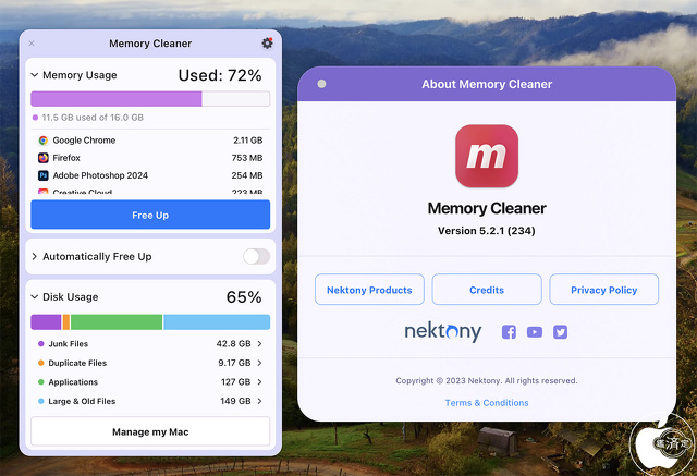 Memory Cleaner