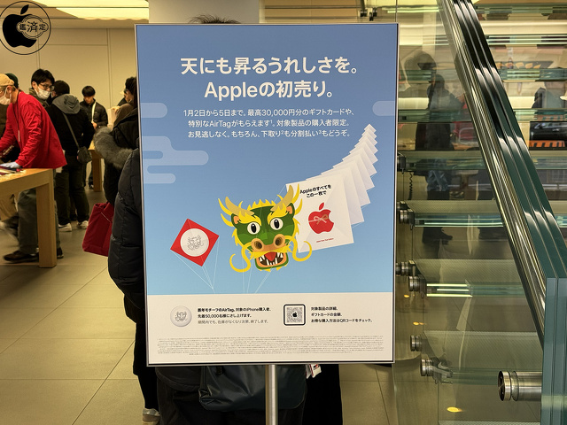 Appleの初売り2024
