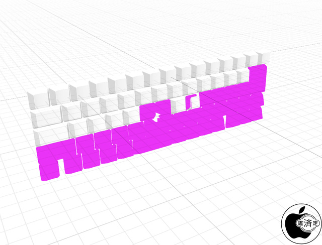HHKB Studio のキートップ3Dデータ